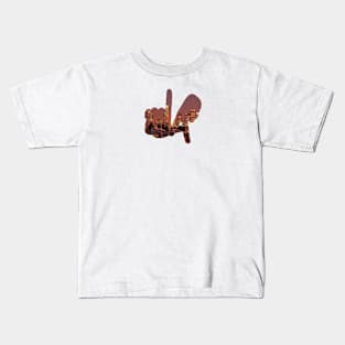 Medium LA Hands, Skyline v2 Kids T-Shirt